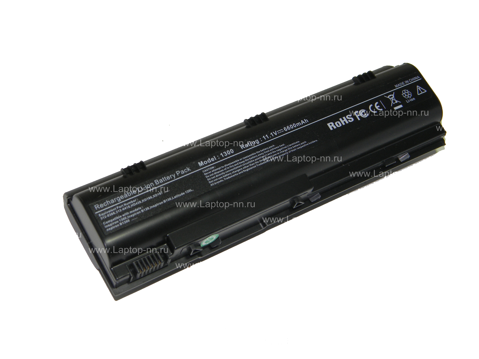 Купить аккумуляторную батарею для ноутбука Dell M1300 (312-0366) 6600 mAh в Нижнем Новгороде